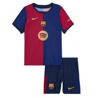 Barcelona Ansu Fati #10 Domáci Detský futbalový dres 2024-25 Krátky Rukáv (+ trenírky)